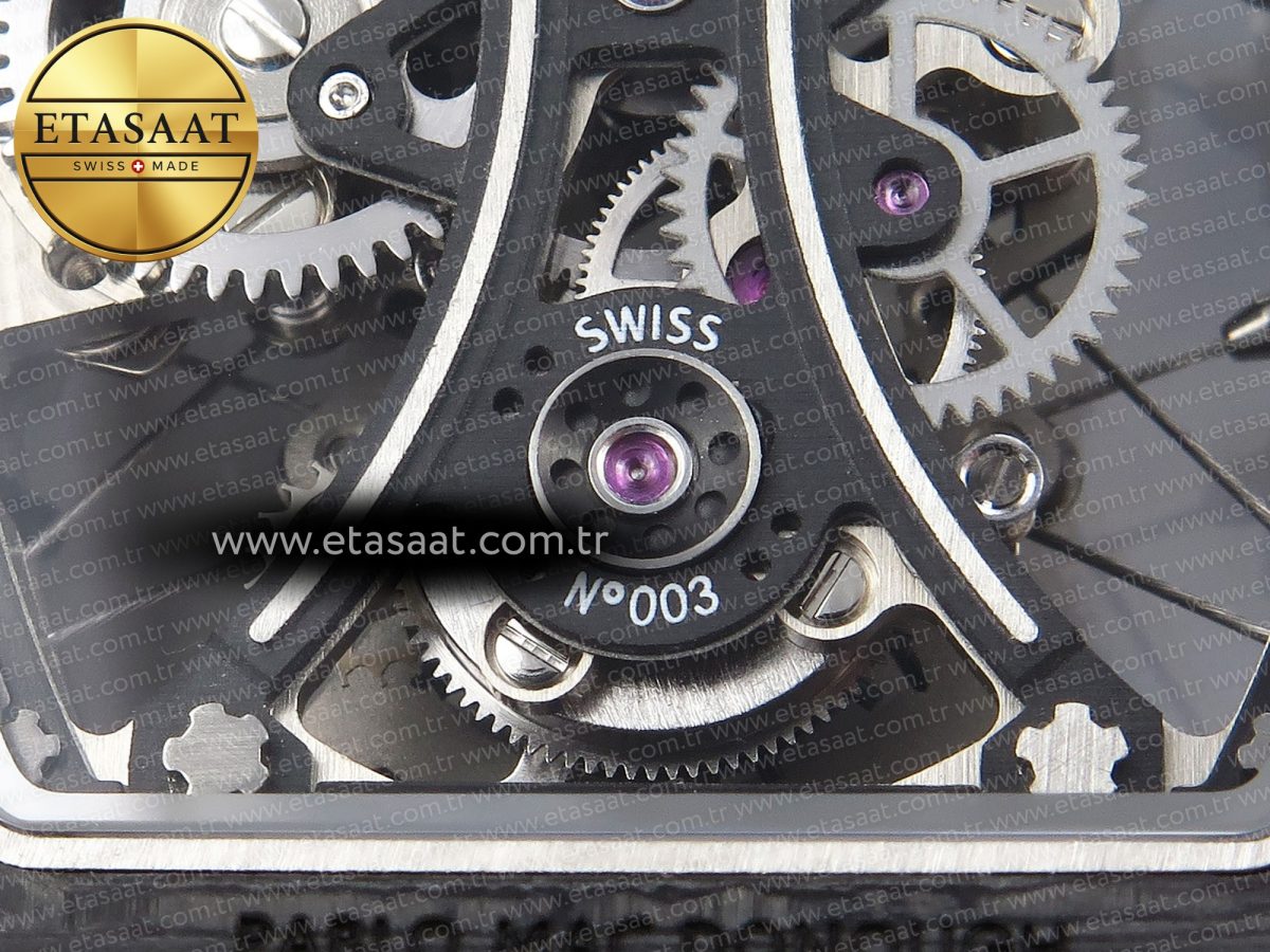 Richard Mille RM 53 Blue Rubber Strap - Görsel 20