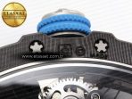 Richard Mille RM 53 Blue Rubber Strap - Görsel 21