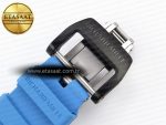 Richard Mille RM 53 Blue Rubber Strap - Görsel 25