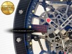 RM035-02 Black Ceramic SONIC Best Edition Skeleton Dial on Black Rubber Strap Clone RMUL1 - Görsel 10