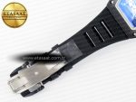 RM035-02 Black Ceramic SONIC Best Edition Skeleton Dial on Black Rubber Strap Clone RMUL1 - Görsel 25