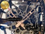 RM035-02 RG SONIC Best Edition Skeleton Dial on Black Rubber Strap Clone RMUL1 - Görsel 12