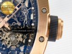 RM035-02 RG SONIC Best Edition Skeleton Dial on Black Rubber Strap Clone RMUL1 - Görsel 13