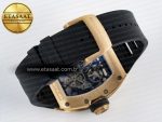 RM035-02 RG SONIC Best Edition Skeleton Dial on Black Rubber Strap Clone RMUL1 - Görsel 17