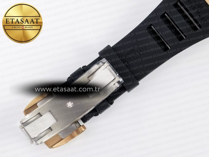 RM035-02 RG SONIC Best Edition Skeleton Dial on Black Rubber Strap Clone RMUL1 - Görsel 25