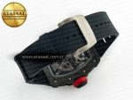 RM035 Carbon SONIC Best Edition Skeleton Dial on Black Rubber Strap Clone RMUL2 V2 - Görsel 17