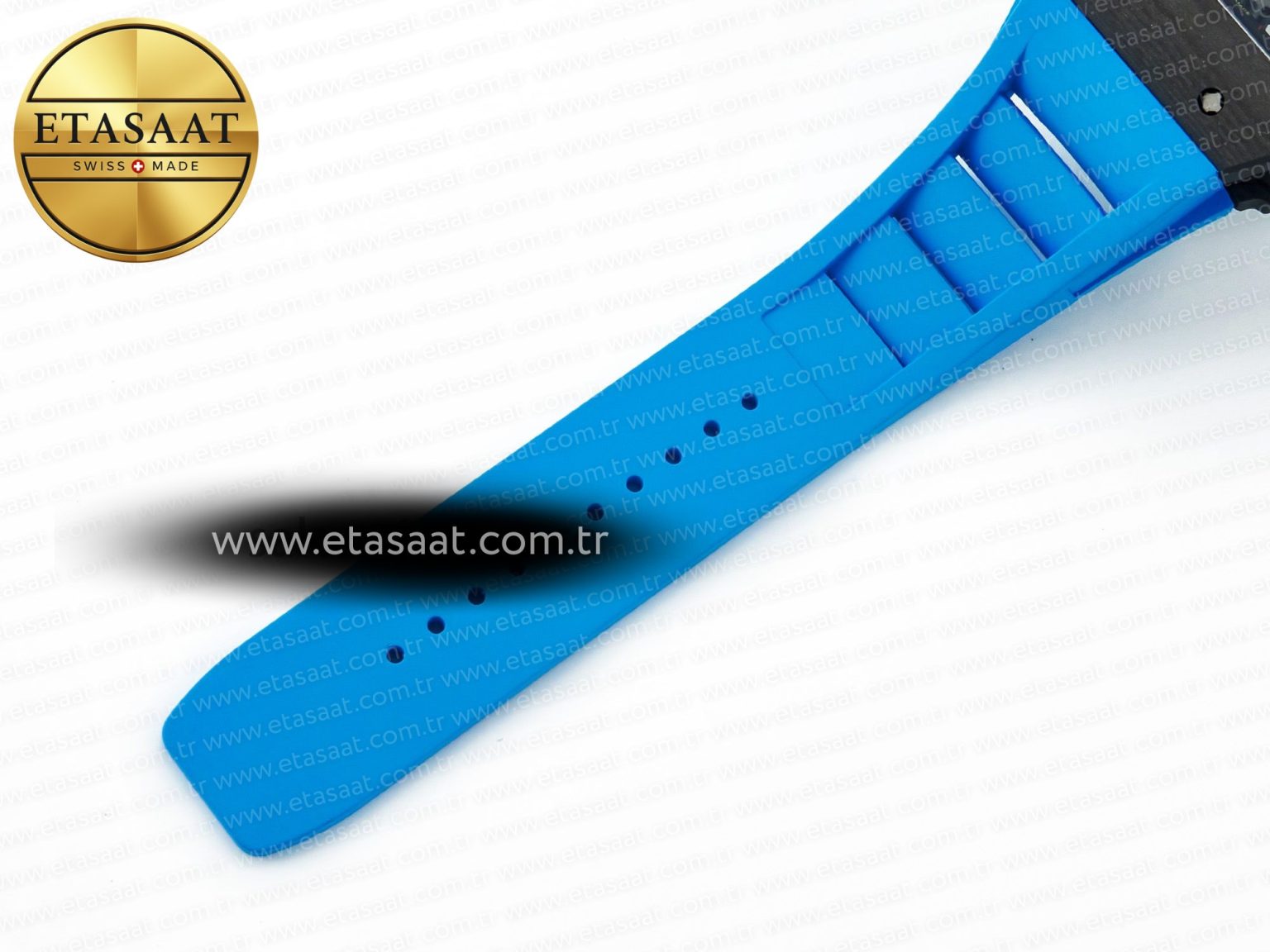 RM035 Carbon SONIC Best Edition Skeleton Dial on Blue Rubber Strap Clone RMUL2 V2 - Görsel 21