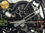 RM035 Carbon SONIC Best Edition Skeleton Dial on White Rubber Strap Clone RMUL2 V2 - Görsel 10