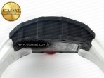 RM035 Carbon SONIC Best Edition Skeleton Dial on White Rubber Strap Clone RMUL2 V2 - Görsel 14
