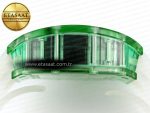 RM035 GREEN TRANSPARENT RMF BEST EDITION SKELETON DIAL ON TRANSLUCENT RUBBER STRAP CLONE RMUL2 - Görsel 14