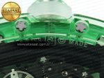 RM035 GREEN TRANSPARENT RMF BEST EDITION SKELETON DIAL ON TRANSLUCENT RUBBER STRAP CLONE RMUL2 - Görsel 19