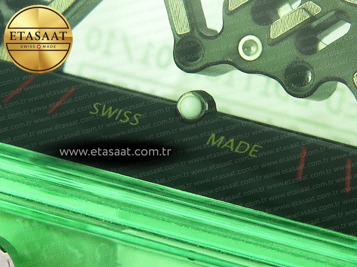 Richard Mille RM035 GREEN TRANSPARENT RMF - Görsel 13