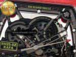RM035 Red Carbon SONIC Best Edition Skeleton Dial on White Rubber Strap Clone RMUL2 V2 - Görsel 10