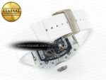 RM035 TRANSPARENT SONIC Best Edition Skeleton Dial on White Rubber Strap Clone RMUL2 V2 - Görsel 10