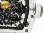 RM035 TRANSPARENT SONIC Best Edition Skeleton Dial on White Rubber Strap Clone RMUL2 V2 - Görsel 14