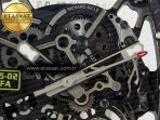 RM035 TRANSPARENT SONIC Best Edition Skeleton Dial on White Rubber Strap Clone RMUL2 V2 - Görsel 15