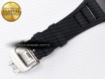 RM055 NTPT UOKF 1:1 Best Edition Black Inner Bezel Black Crown on Black Rubber Strap RMUL2 Super Clone - Görsel 21