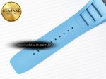 RM055 NTPT UOKF 1:1 Best Edition Blue Inner Bezel Black Crown on Blue Rubber Strap RMUL2 Super Clone - Görsel 19