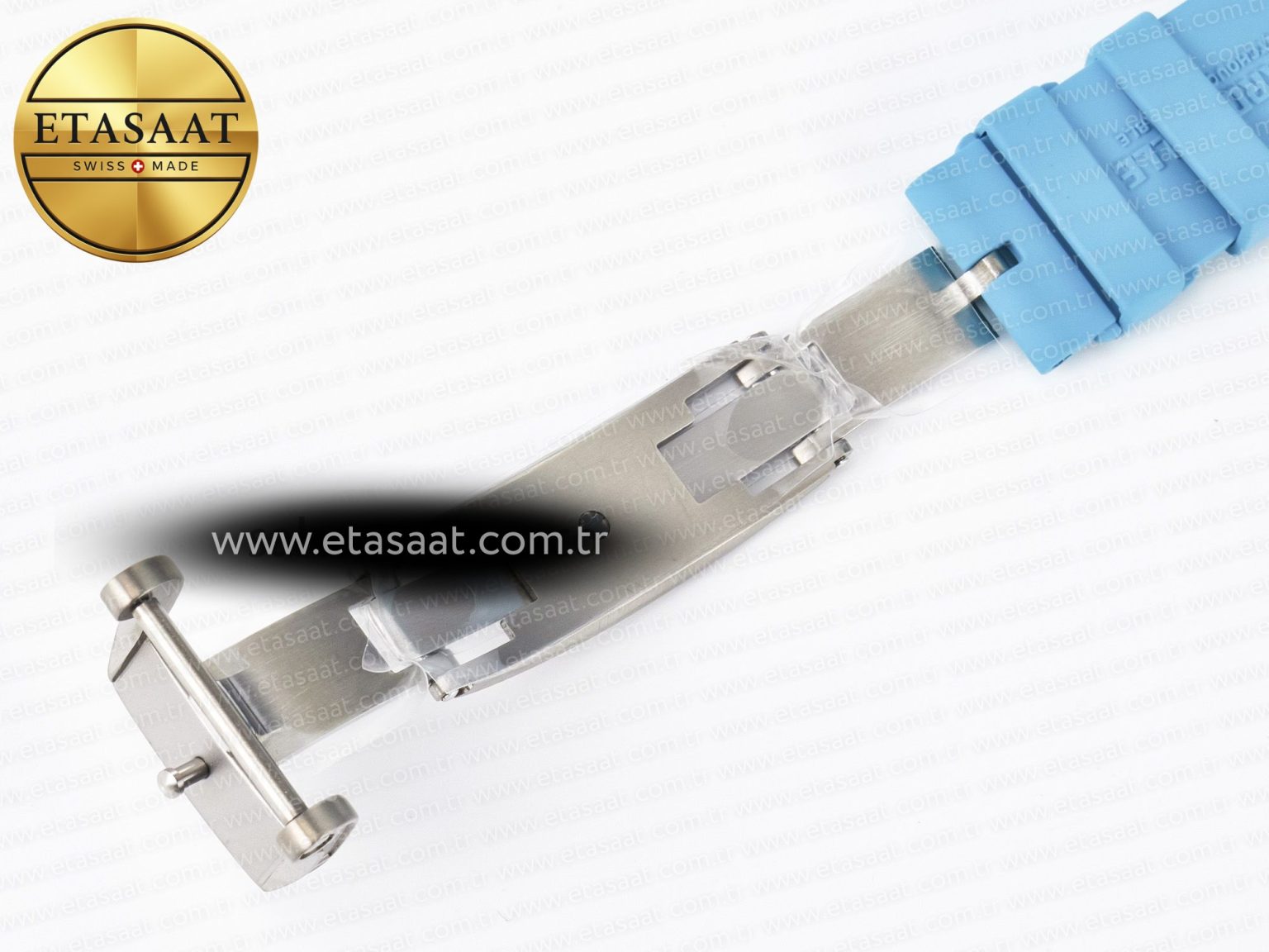 RM055 NTPT UOKF 1:1 Best Edition Blue Inner Bezel Black Crown on Blue Rubber Strap RMUL2 Super Clone - Görsel 22
