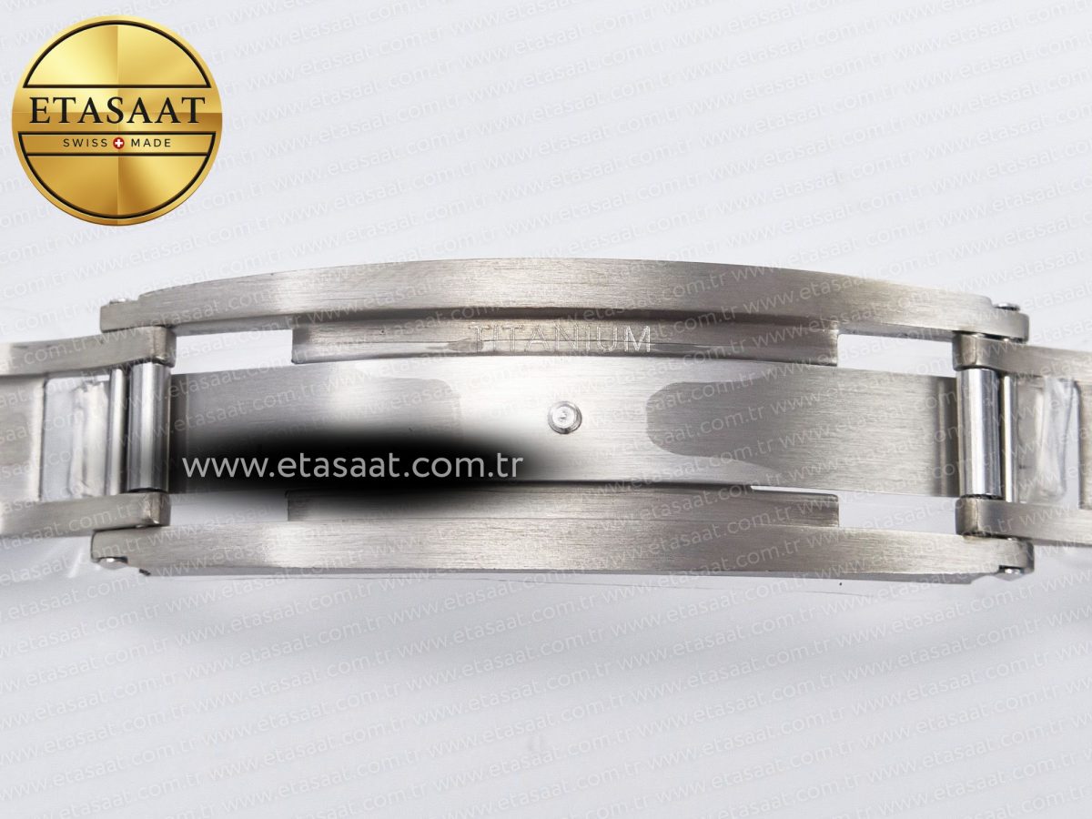 RM055 NTPT UOKF 1:1 Best Edition Blue Inner Bezel Black Crown on Blue Rubber Strap RMUL2 Super Clone - Görsel 25