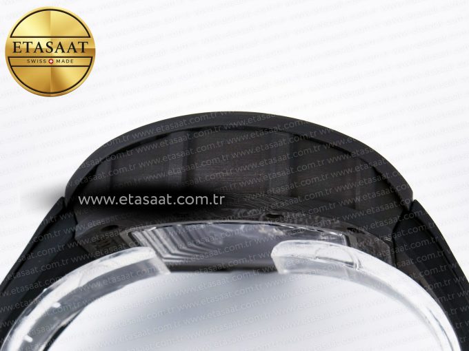 RM055 NTPT UOKF 1:1 Best Edition RG Inner Bezel Black Crown on Black Rubber Strap RMUL2 Super Clone - Görsel 13