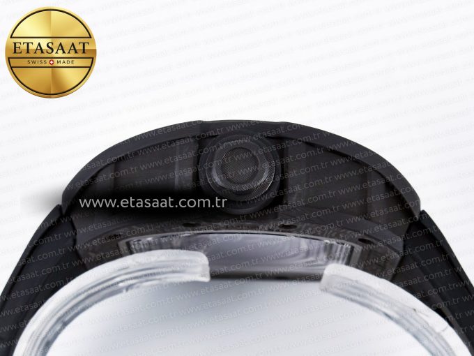 RM055 NTPT UOKF 1:1 Best Edition RG Inner Bezel Black Crown on Black Rubber Strap RMUL2 Super Clone - Görsel 14