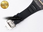 RM055 NTPT UOKF 1:1 Best Edition RG Inner Bezel Black Crown on Black Rubber Strap RMUL2 Super Clone - Görsel 20