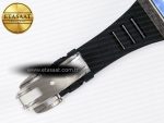 RM055 NTPT UOKF 1:1 Best Edition RG Inner Bezel Black Crown on Black Rubber Strap RMUL2 Super Clone - Görsel 21