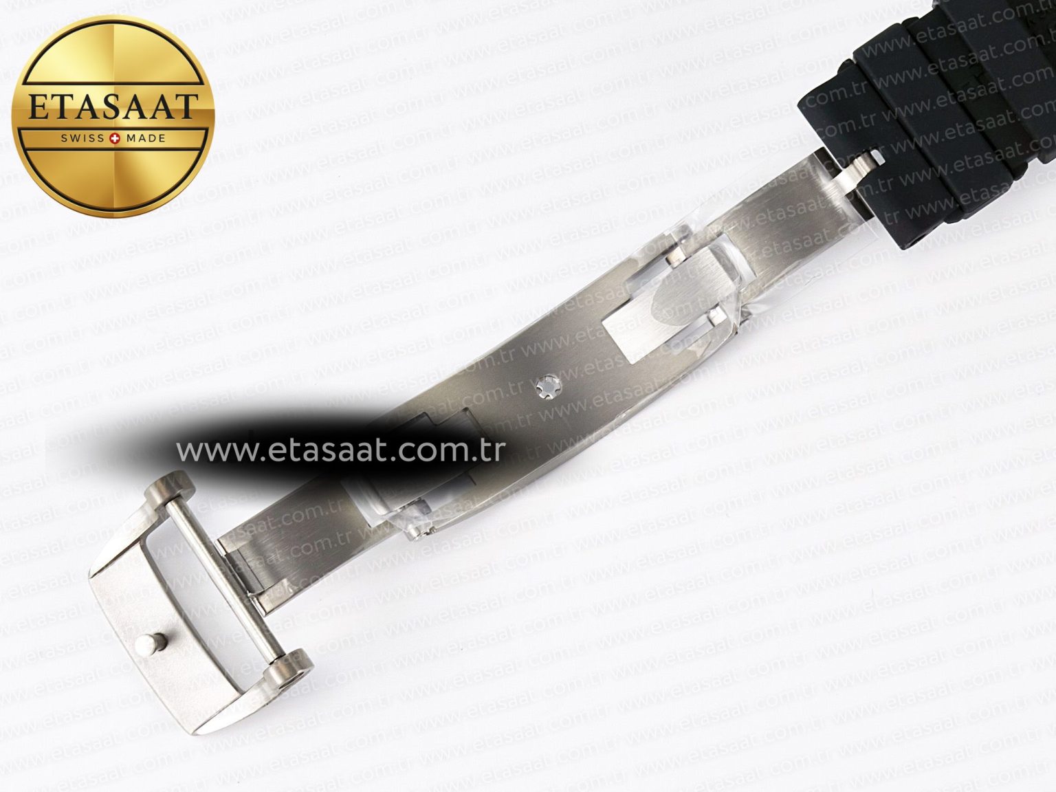 RM055 NTPT UOKF 1:1 Best Edition RG Inner Bezel Black Crown on Black Rubber Strap RMUL2 Super Clone - Görsel 22