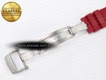 RM055 Ti/NTPT UOKF 1:1 Best Edition Black Inner Bezel Red Crown on Red Rubber Strap RMUL2 Super Clone - Görsel 23
