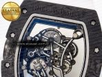 RM055 Ti/NTPT UOKF 1:1 Best Edition White/Black Inner Bezel White Crown on White Rubber Strap RMUL2 Super Clone - Görsel 17