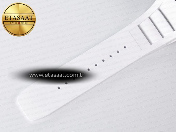 RM055 Ti/NTPT UOKF 1:1 Best Edition White/Red Inner Bezel White Crown on White Rubber Strap RMUL2 Super Clone - Görsel 19