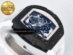 RM055 Ti/NTPT UOKF 1:1 Best Edition White/Red Inner Bezel White Crown on White Rubber Strap RMUL2 Super Clone - Görsel 7