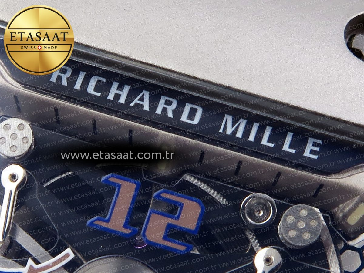 Richard Mille RM21-01 Skeleton Dial on White - Görsel 10