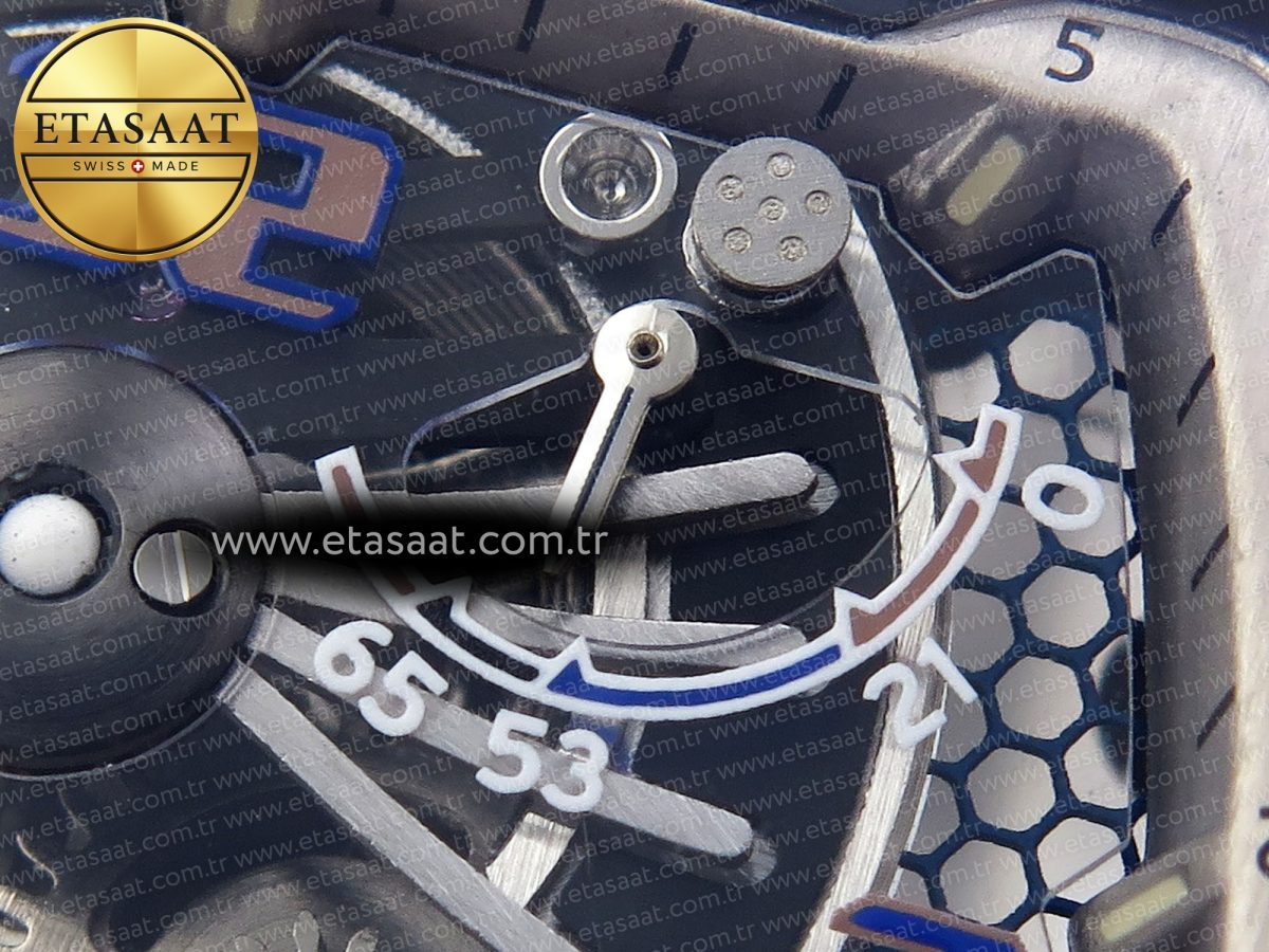Richard Mille RM21-01 Skeleton Dial on White - Görsel 11