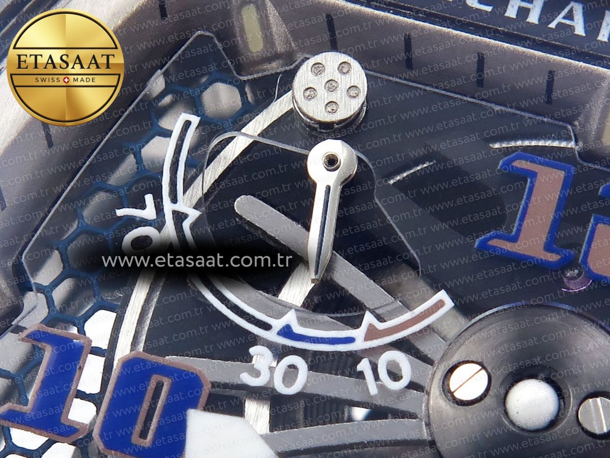 Richard Mille RM21-01 Skeleton Dial on White - Görsel 12