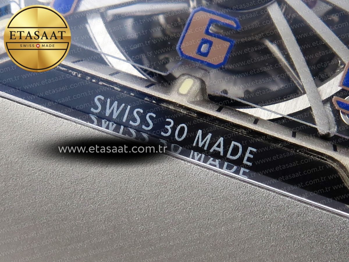 Richard Mille RM21-01 Skeleton Dial on White - Görsel 13