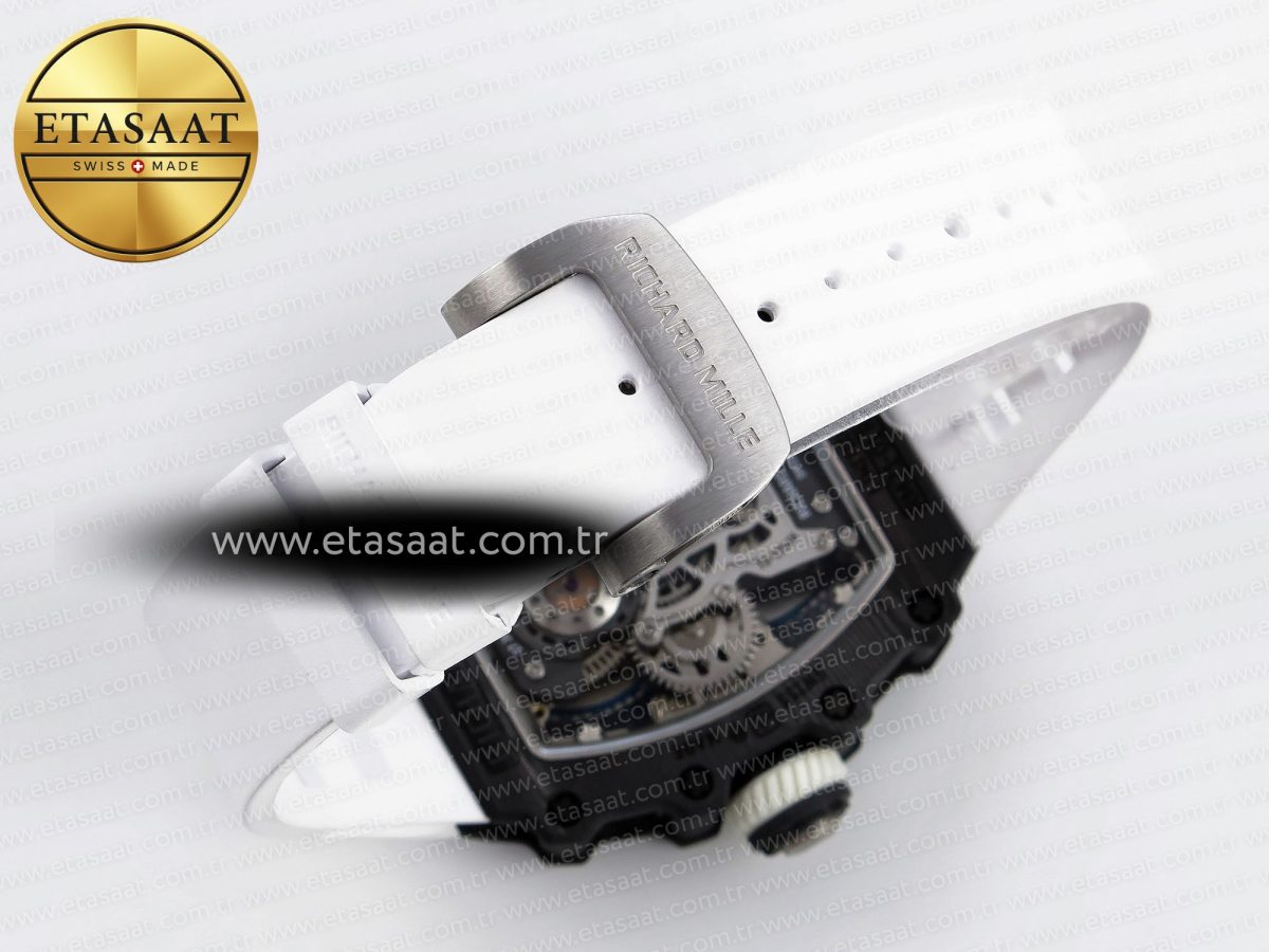 Richard Mille RM21-01 Skeleton Dial on White - Görsel 17