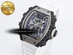 Richard Mille RM21-01 Skeleton Dial on White - Görsel 2