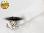 RM27-03 White Transparent Tourbillon MSF Best Edition Skull Dial on White Rubber Strap - Görsel 22