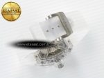 RM52-01 White Transparent Tourbillon MSF Best Edition Skull Dial on White Rubber Strap - Görsel 15
