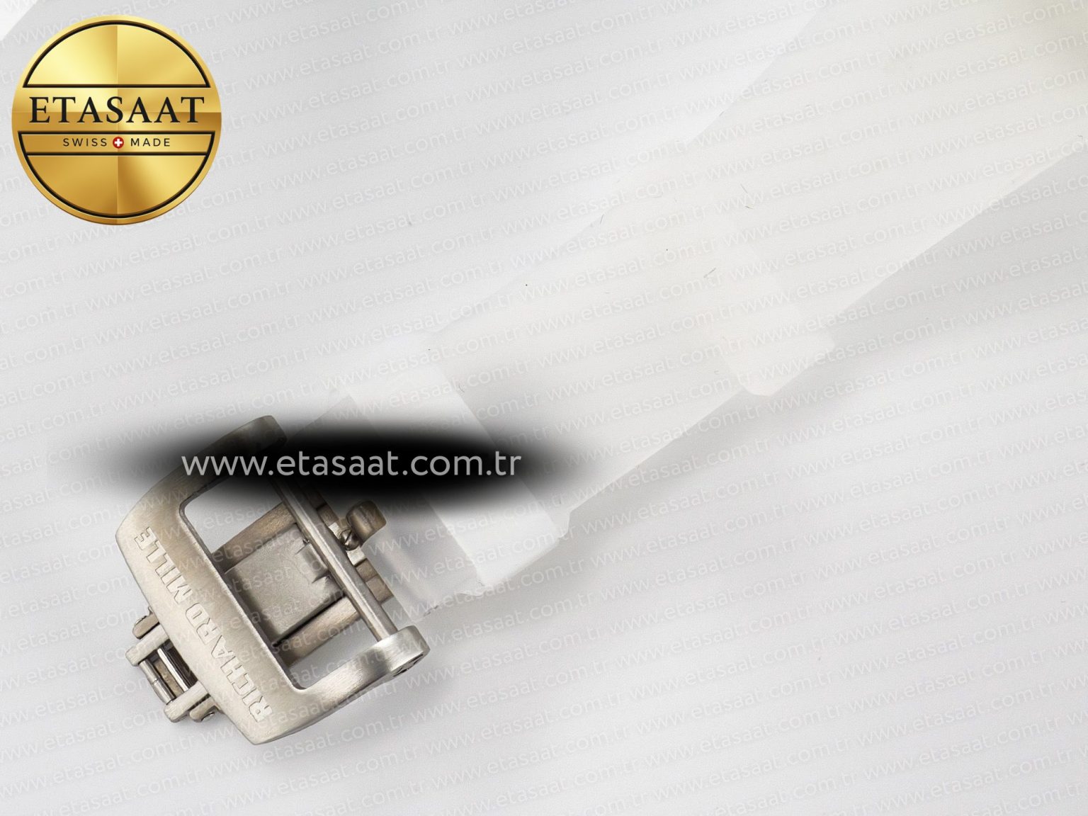 RM52-01 White Transparent Tourbillon MSF Best Edition Skull Dial on White Rubber Strap - Görsel 19