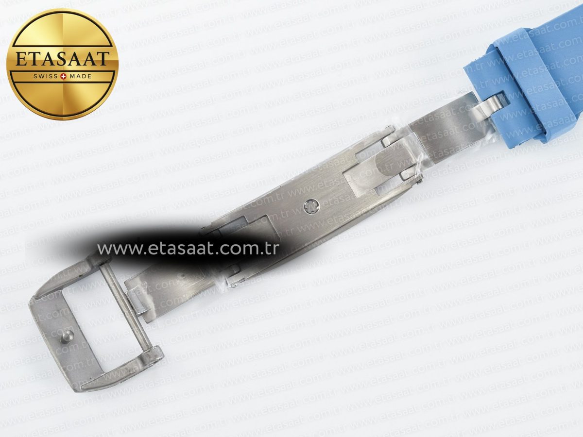 RM53-02 Transparent Tourbillon RMF Best Edition Skeleton Dial on Blue Rubber Strap - Görsel 24