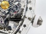 RM56-01 Transparent Tourbillon RMF Best Edition Skeleton Dial on White Rubber Strap - Görsel 13