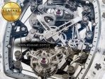 RM56-02 Transparent Tourbillon RMF Best Edition Skeleton White Dial on Transparent Rubber Strap - Görsel 11