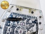 RM56-02 Transparent Tourbillon RMF Best Edition Skeleton White Dial on Transparent Rubber Strap - Görsel 17