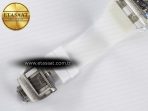 RM56-02 Transparent Tourbillon RMF Best Edition Skeleton White Dial on Transparent Rubber Strap - Görsel 22