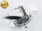 Mille RM56-02 Transparent Tourbillon White Rubber Strap - Görsel 15