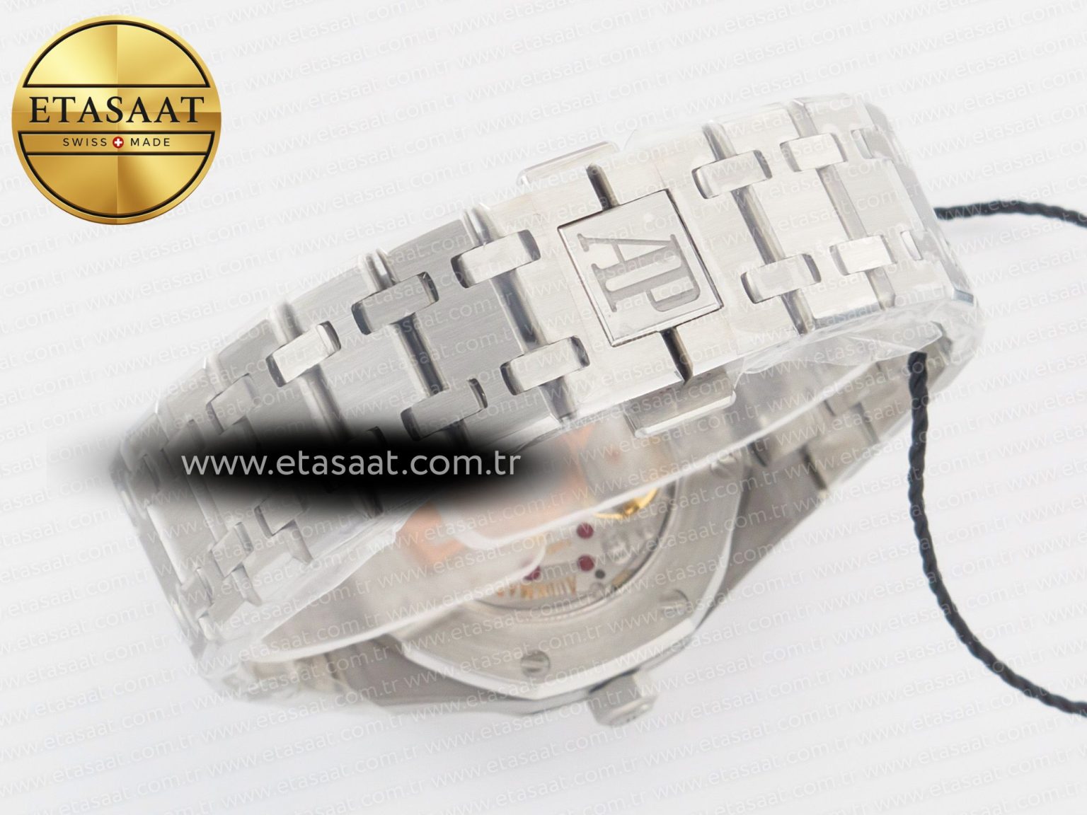 Royal Oak 34mm SS ZF 1:1 Best Edition White Textured Dial on SS Bracelet A5800 - Görsel 15