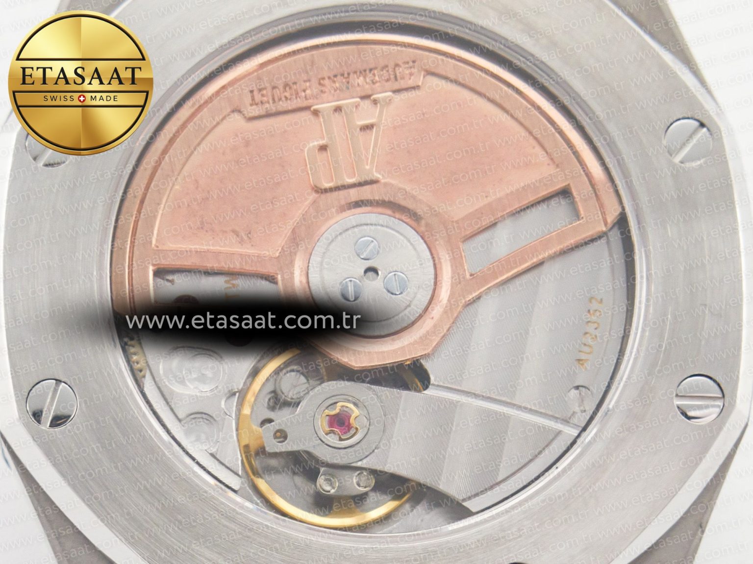 Royal Oak 34mm SS ZF 1:1 Best Edition White Textured Dial on SS Bracelet A5800 - Görsel 17